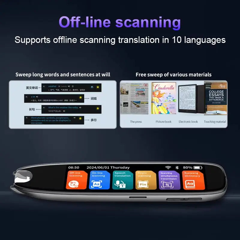 EduScan Pen: Smart Scanner & Voice Translator