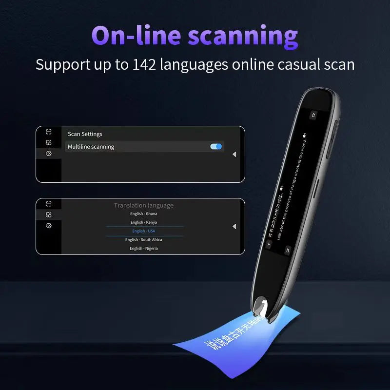 EduScan Pen: Smart Scanner & Voice Translator