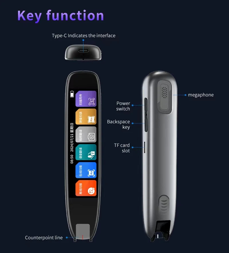 EduScan Pen: Smart Scanner & Voice Translator