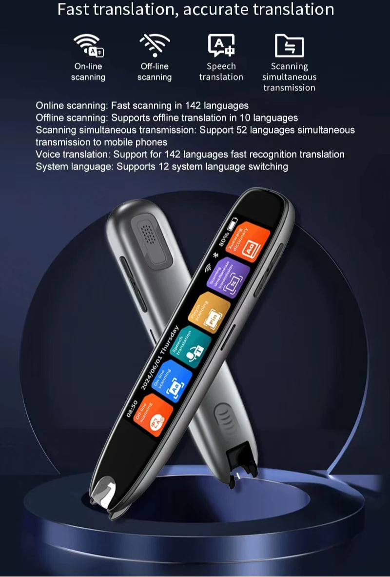 EduScan Pen: Smart Scanner & Voice Translator
